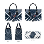 Carlton Blues Australian Football Leather Bag Powerful Superhero Mascot - Bold Team Colors