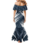 Carlton Blues Australian Football Mermaid Dress Powerful Superhero Mascot - Bold Team Colors