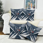 Carlton Blues Australian Football Pillow Cover Powerful Superhero Mascot - Bold Team Colors