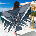 Carlton Blues Australian Football Sarong Powerful Superhero Mascot - Bold Team Colors