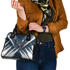 Carlton Blues Australian Football Shoulder Handbag Powerful Superhero Mascot - Bold Team Colors