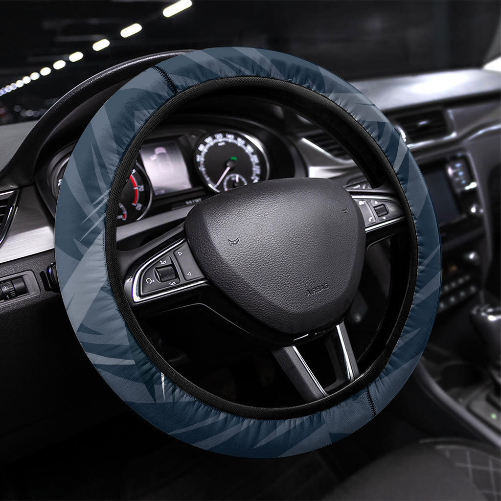 Carlton Blues Australian Football Steering Wheel Cover Powerful Superhero Mascot - Bold Team Colors