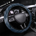 Carlton Blues Australian Football Steering Wheel Cover Powerful Superhero Mascot - Bold Team Colors
