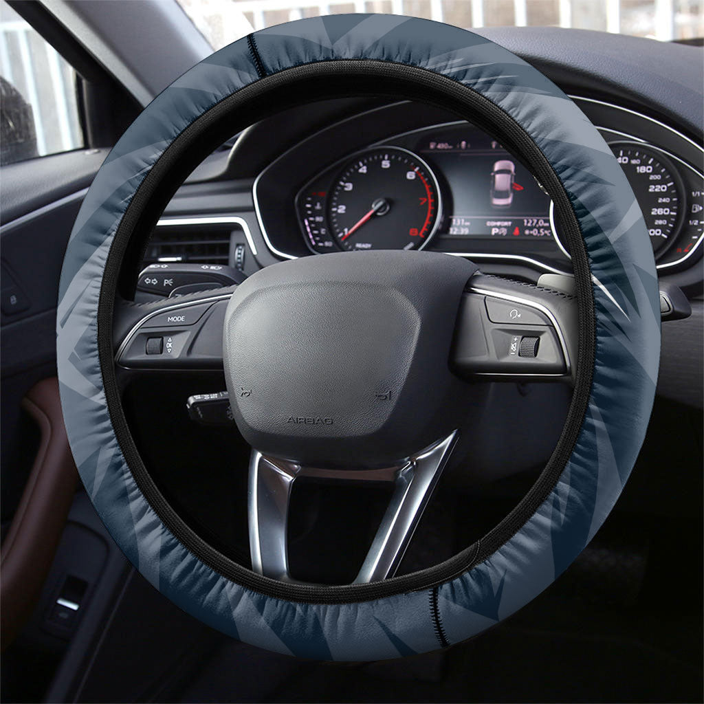 Carlton Blues Australian Football Steering Wheel Cover Powerful Superhero Mascot - Bold Team Colors