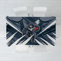 Carlton Blues Australian Football Tablecloth Powerful Superhero Mascot - Bold Team Colors