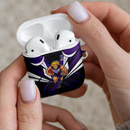 Fremantle Dockers Australian Football AirPods Case Athletic Hero Mascot - Bold Team Colors