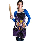 Fremantle Dockers Australian Football Apron Athletic Hero Mascot - Bold Team Colors