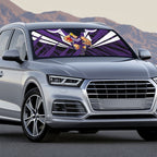 Fremantle Dockers Australian Football Auto Sun Shade Athletic Hero Mascot - Bold Team Colors