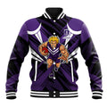 Fremantle Dockers Australian Football Baseball Jacket Athletic Hero Mascot - Bold Team Colors