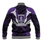 Fremantle Dockers Australian Football Baseball Jacket Athletic Hero Mascot - Bold Team Colors