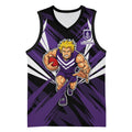 Fremantle Dockers Australian Football Basketball Jersey Athletic Hero Mascot - Bold Team Colors