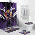 Fremantle Dockers Australian Football Bathroom Set Athletic Hero Mascot - Bold Team Colors