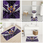 Fremantle Dockers Australian Football Bathroom Set Athletic Hero Mascot - Bold Team Colors