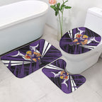 Fremantle Dockers Australian Football Bathroom Set Athletic Hero Mascot - Bold Team Colors