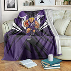 Fremantle Dockers Australian Football Blanket Athletic Hero Mascot - Bold Team Colors