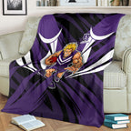 Fremantle Dockers Australian Football Blanket Athletic Hero Mascot - Bold Team Colors
