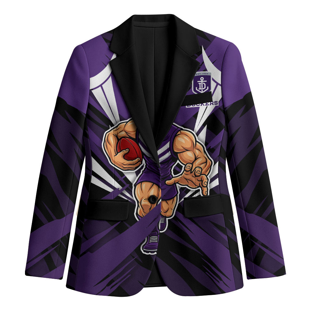 Fremantle Dockers Australian Football Blazer Athletic Hero Mascot - Bold Team Colors