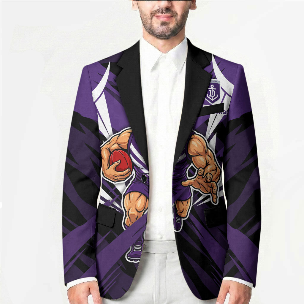Fremantle Dockers Australian Football Blazer Athletic Hero Mascot - Bold Team Colors