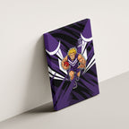 Fremantle Dockers Australian Football Canvas Wall Art Athletic Hero Mascot - Bold Team Colors