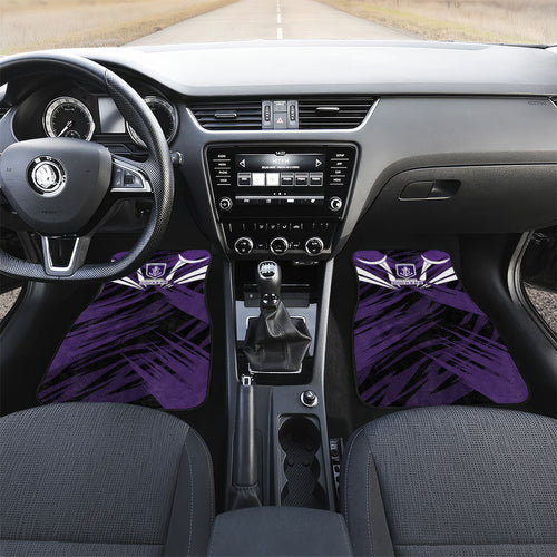 Fremantle Dockers Australian Football Car Mats Athletic Hero Mascot - Bold Team Colors