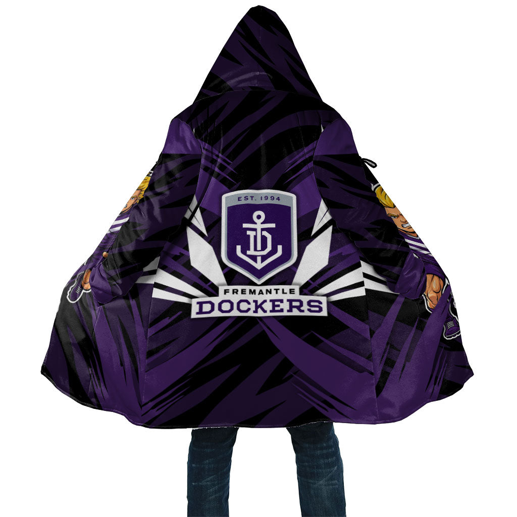Fremantle Dockers Australian Football Cloak Athletic Hero Mascot - Bold Team Colors