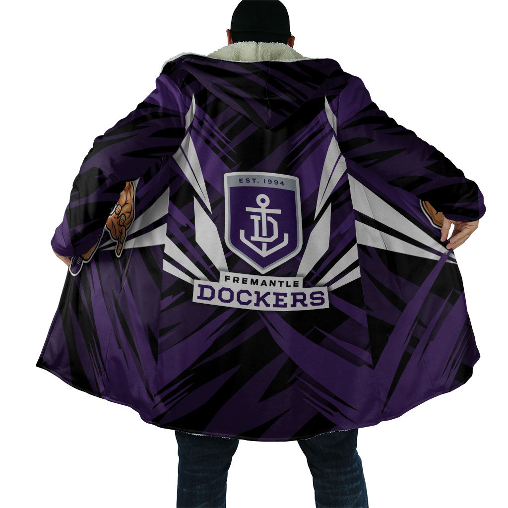 Fremantle Dockers Australian Football Cloak Athletic Hero Mascot - Bold Team Colors