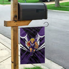 Fremantle Dockers Australian Football Garden Flag Athletic Hero Mascot - Bold Team Colors