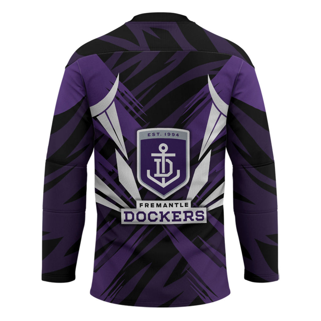 Fremantle Dockers Australian Football Hockey Jersey Athletic Hero Mascot - Bold Team Colors
