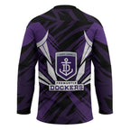 Fremantle Dockers Australian Football Hockey Jersey Athletic Hero Mascot - Bold Team Colors