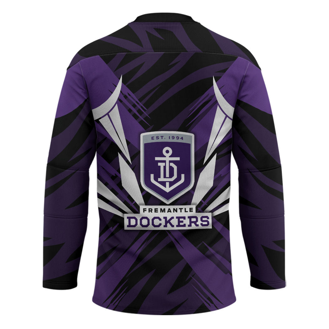 Fremantle Dockers Australian Football Hockey Jersey Athletic Hero Mascot - Bold Team Colors