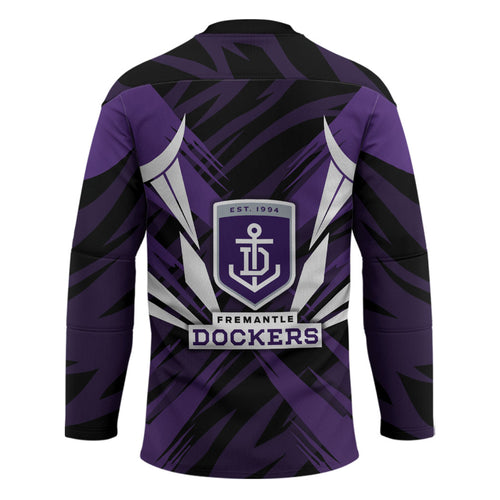 Fremantle Dockers Australian Football Hockey Jersey Athletic Hero Mascot - Bold Team Colors