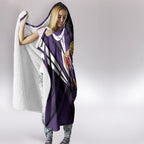 Fremantle Dockers Australian Football Hooded Blanket Athletic Hero Mascot - Bold Team Colors