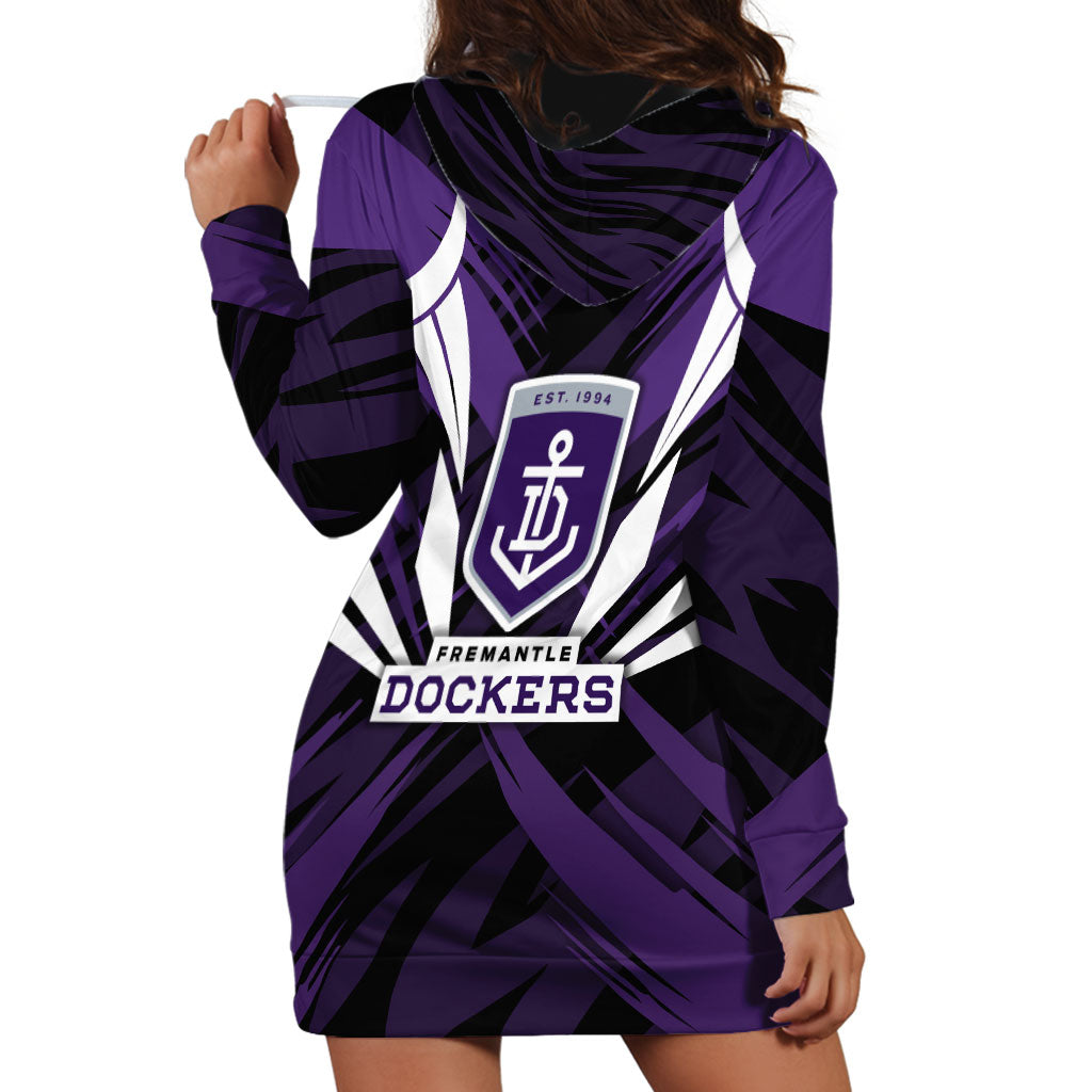 Fremantle Dockers Australian Football Hoodie Dress Athletic Hero Mascot - Bold Team Colors