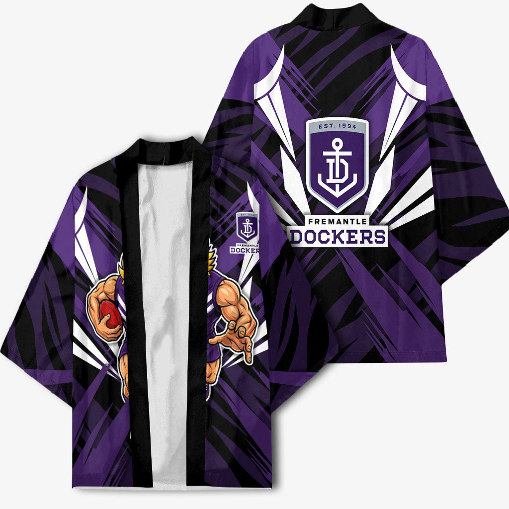 Fremantle Dockers Australian Football Kimono Athletic Hero Mascot - Bold Team Colors