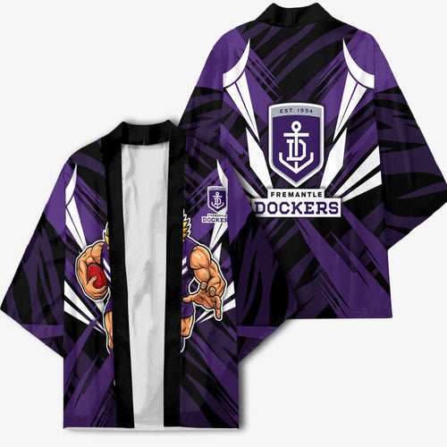 Fremantle Dockers Australian Football Kimono Athletic Hero Mascot - Bold Team Colors
