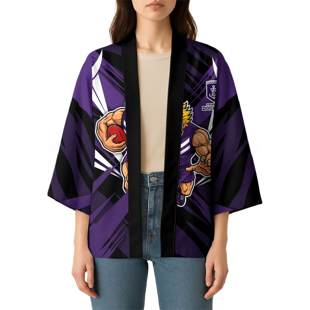 Fremantle Dockers Australian Football Kimono Athletic Hero Mascot - Bold Team Colors