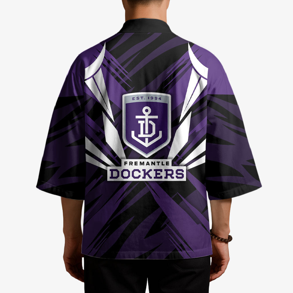Fremantle Dockers Australian Football Kimono Athletic Hero Mascot - Bold Team Colors