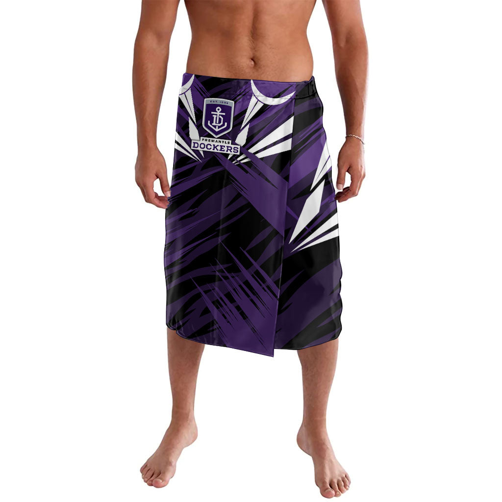 Fremantle Dockers Australian Football Lavalava Athletic Hero Mascot - Bold Team Colors