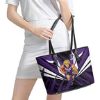 Fremantle Dockers Australian Football Leather Tote Bag Athletic Hero Mascot - Bold Team Colors