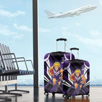 Fremantle Dockers Australian Football Luggage Cover Athletic Hero Mascot - Bold Team Colors
