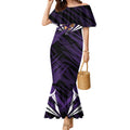 Fremantle Dockers Australian Football Mermaid Dress Athletic Hero Mascot - Bold Team Colors