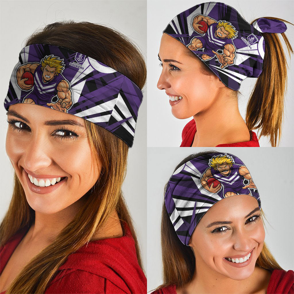 Fremantle Dockers Australian Football Neck Gaiter Athletic Hero Mascot - Bold Team Colors