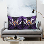 Fremantle Dockers Australian Football Pillow Cover Athletic Hero Mascot - Bold Team Colors