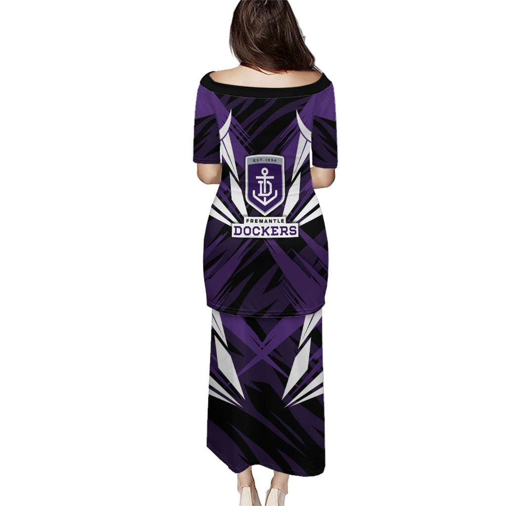 Fremantle Dockers Australian Football Puletasi Athletic Hero Mascot - Bold Team Colors