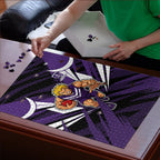 Fremantle Dockers Australian Football Puzzle Athletic Hero Mascot - Bold Team Colors