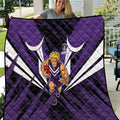 Fremantle Dockers Australian Football Quilt Athletic Hero Mascot - Bold Team Colors