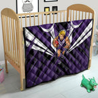 Fremantle Dockers Australian Football Quilt Athletic Hero Mascot - Bold Team Colors