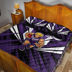 Fremantle Dockers Australian Football Quilt Bed Set Athletic Hero Mascot - Bold Team Colors