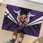 Fremantle Dockers Australian Football Rubber Doormat Athletic Hero Mascot - Bold Team Colors