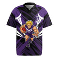 Fremantle Dockers Australian Football Rugby Jersey Athletic Hero Mascot - Bold Team Colors